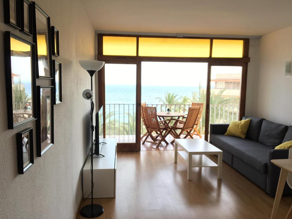 Apartamento Con Vistas Al Mar. Primera Linea De Playa. Aguadulce  Kültér fotó