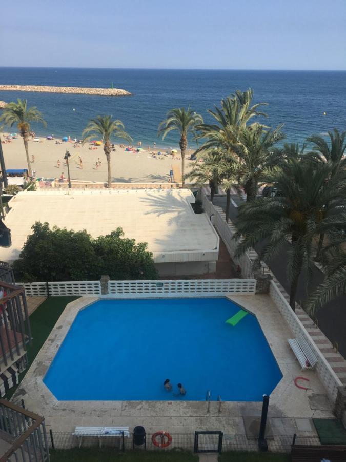 Apartamento Con Vistas Al Mar. Primera Linea De Playa. Aguadulce  Kültér fotó